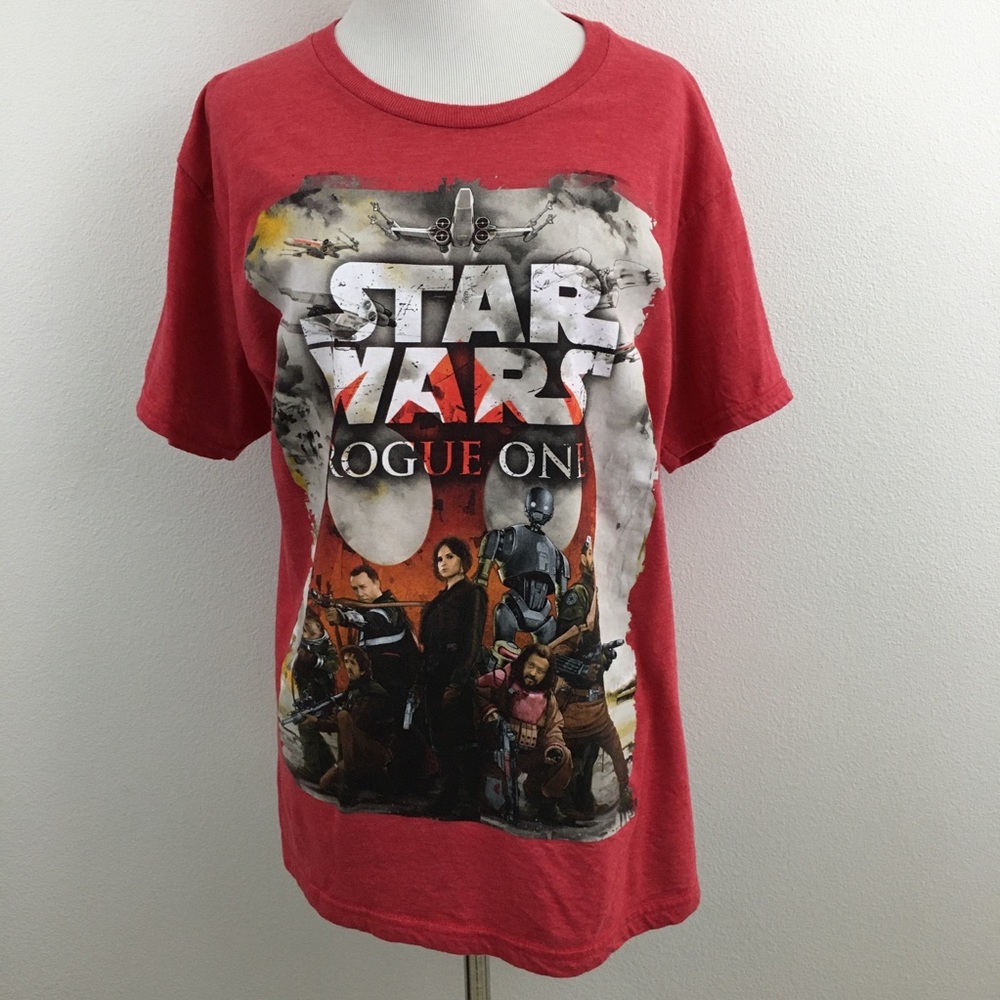 Star Wars | Red Rogue One T-Shirt - Picture 3 of 7